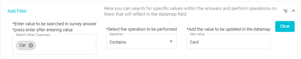 Screenshot explaing add filters option with example