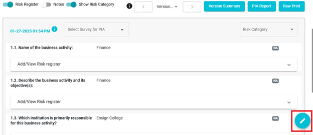 Screenshot showing update option