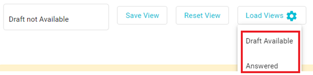 screenshot highlighting view name option