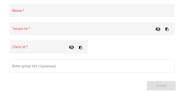 Screenshot showing configuration tab